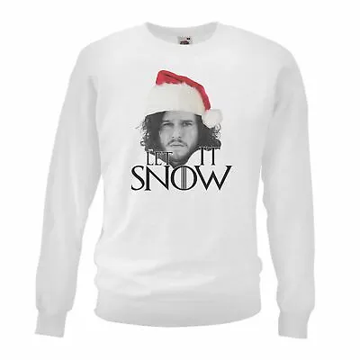 Buy Adults Let It Snow Medieval Fantasy Spoof TV Show Festive Christmas Jumper • 21.95£