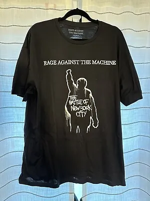 Buy Rage Against The Machine Msg Event T-shirt: 2xl Battle Of New York City Nyc 2022 • 72.28£