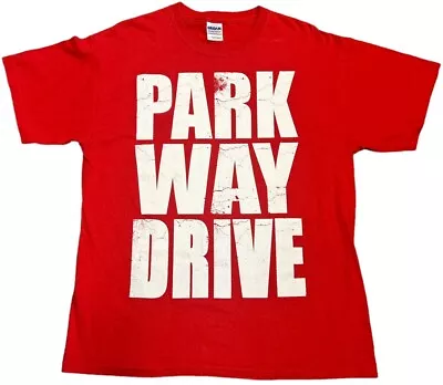 Buy Park Way Drive Red Band Gildan T Shirt Size L • 15£