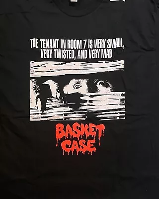 Buy Basket Case - T Shirt Various Sizes Horror 80s VHS Video Nasty Evil Dead • 20£