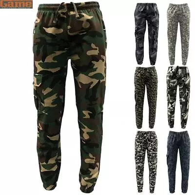 Buy Game Mens Army ACU Digital Camouflage Jogging Bottoms Military Camo Jogger • 14.95£