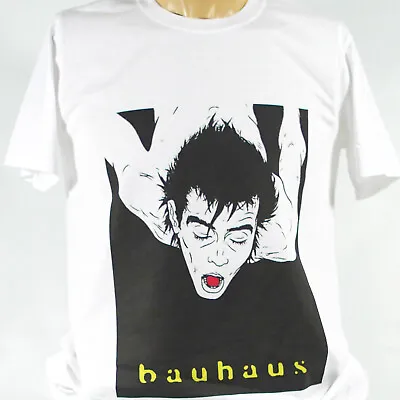 Buy Bauhaus Goth Punk Rock Short Sleeve White Unisex T-shirt S-3XL • 14.99£