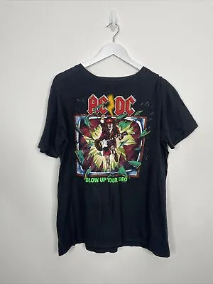 Buy Vintage AC/DC T Shirt Blow Up Your Video World Tour 1988 Single Stitch • 84.99£