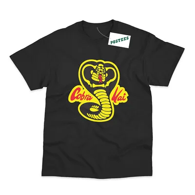 Buy Cobra Kai DOJO Logo Karate Kid Inspired Martial Arts Kung Fu Printed T-Shirt • 9.95£