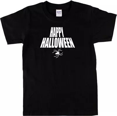 Buy Happy Halloween 'Spider' T-Shirt - S-XXL • 19.99£