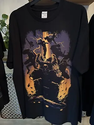 Buy Marvel Thanos Avengers T Shirt Men’s Large Hard Times Clothing Emo Punk • 9.99£