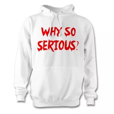 Buy Halloween Hoodie JOKER Why So Serious Smile Sweatshirt Top  • 45£