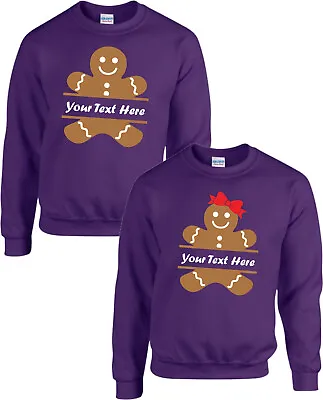Buy Personalised Merry Christmas Ginger Sweatshirt,Ginger Girl, Adult Jumper Top • 19.99£