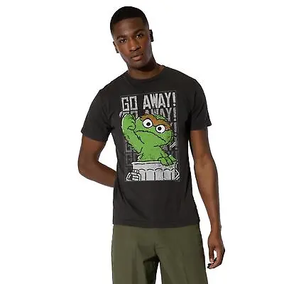 Buy Sesame Street Mens T-shirt Go Away Top Tee S-2XL Official • 13.99£