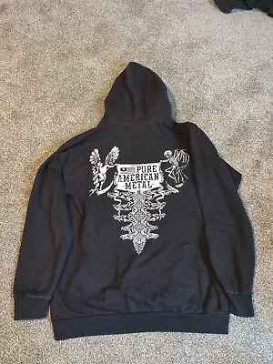 Buy Lamb Of God 'Pure American Metal' Hoody Hooded Sweatshirt Band Merch Metal Guita • 19.99£