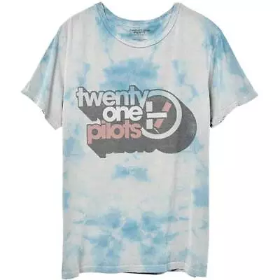 Buy SALE Twenty One Pilots | Official Band T-shirt | Vintage Block Holiday (Dip-Dye) • 14.95£