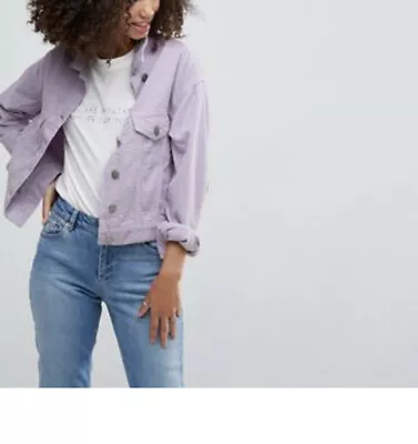 Buy ASOS Corduroy Lilac Jacket, Size 6 • 10£