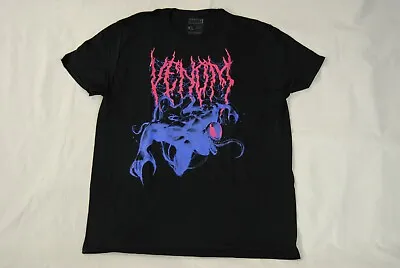 Buy Venom Logo Web Image T Shirt New Official Lootwear Original Lootcrate Marvel • 7.99£
