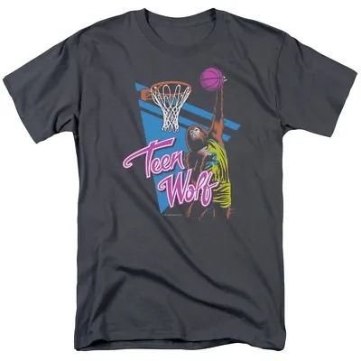 Buy Teen Wolf Slam Dunk T-Shirt Sizes S-3X NEW • 23.82£
