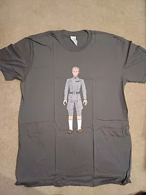 Buy Star Wars Kenner Palitoy Retro Admiral Tarkin Slippers T Shirt Large • 7.50£