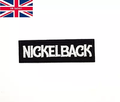 Buy Iron On NICKELBACK Patch Music Band Embroidered Badge Rock Patches For Clothes • 2.75£