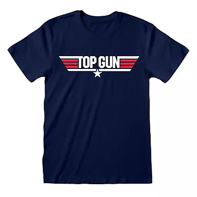 Buy Top Gun Logo Navy Blue T-Shirt NEW OFFICIAL • 15.19£