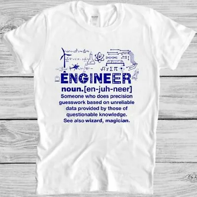 Buy Engineer T Shirt Funny Slogan Joke Cool Saying Sarcastic Wizard Gift Tee M94 • 6.35£
