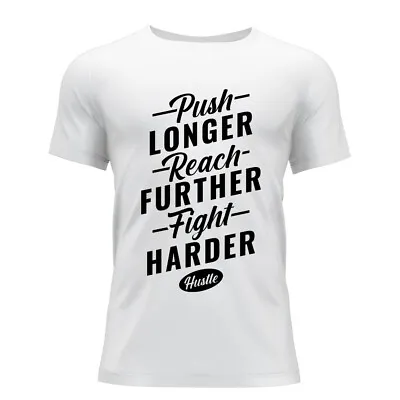 Buy Hustle T-Shirt - 100% Organic Cotton NEW • 15.99£