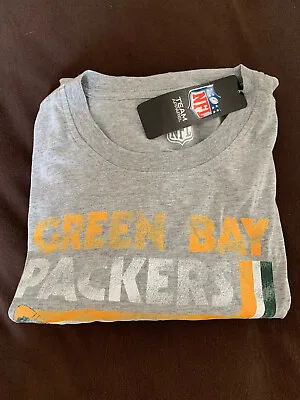 Buy Green Bay Packers T-Shirt (Size L) NFL - Retro Packer Design - BNWT! • 10£