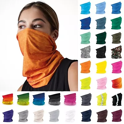 Buy Multi Use Tube Scarf Morf Snood Balaclava Neck Warmer Face Cover Mask Bandana • 8.99£