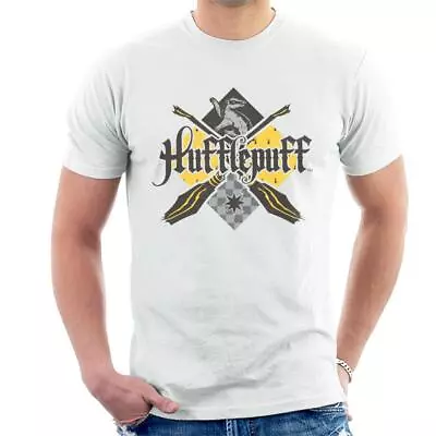Buy All+Every Harry Potter Hufflepuff Quidditch Crest Men's T-Shirt • 17.95£