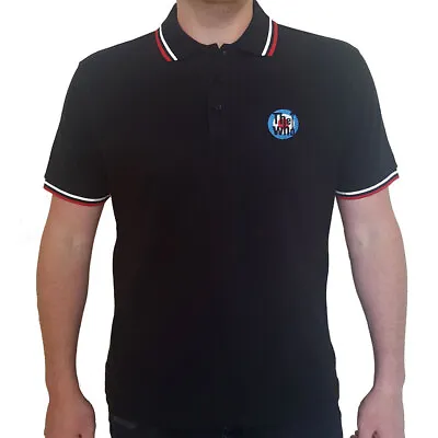 Buy Official The Who Target Logo Mens Black Polo Shirt The Who Polo T Shirt • 16.95£