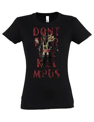 Buy Don’t Fear The Krampus Women T-Shirt Österreich Austria Kramperl Bartl Bass Pass • 22.79£