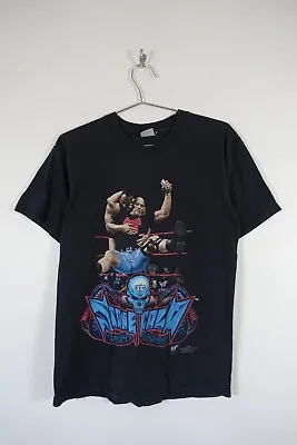 Buy Vintage 2001 Stone Cold Steve Austin WWF Stunner Graphic T Shirt The Rock Small  • 75.99£