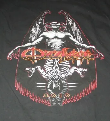Buy 2010 OZZFEST Concert (XL) T-Shirt OZZY OSBOURNE MOTLEY CRUE HALFORD DEVIL DRIVER • 120.64£