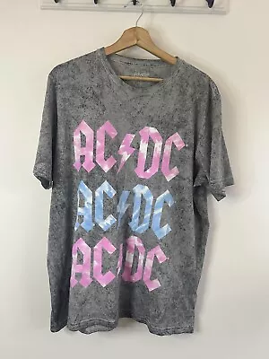 Buy AC/DC Distressed T-Shirt Size XL Official Genuine Merchandise • 8.25£