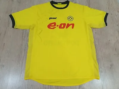 Buy Borussia Dortmund BVB - Home - 2003/2004 Matchworn Trikot Shirt Flávio Conceição • 149.66£