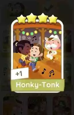 Buy Honky Tonk-monopoly Go 4star Stickers Fast Send • 2.11£