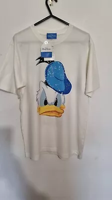 Buy Disney Tokyo Donald Duck Double Sided Tshirt Top NEW Medium Disneyland Official  • 39.99£