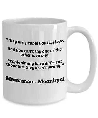 Buy Kpop Mamamoo Merch Moonbyul Quotes They Are People You Can Love Unique Gift • 16.38£