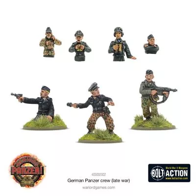 Buy Achtung Panzer! German Panzer Crew (Late War) (Pre-Order) • 12.10£