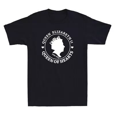 Buy The Queen - Her Majesty Elizabeth II Tee RIP Queen England Unisex T-shirt Black • 15.99£