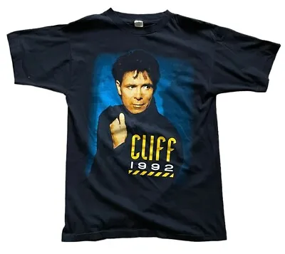 Buy Cliff Richard T Shirt Vintage 1992 Large Single Stitch • 12£