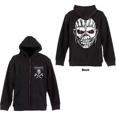 Buy Iron Maiden Unisex Zipped Hoodie: Eddie Axe (Back Print) OFFICIAL NEW  • 63.60£