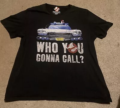 Buy Mens Ghostbusters Who You Gonna Call Graphic T Shirt Size XXL George Used Condit • 4.99£