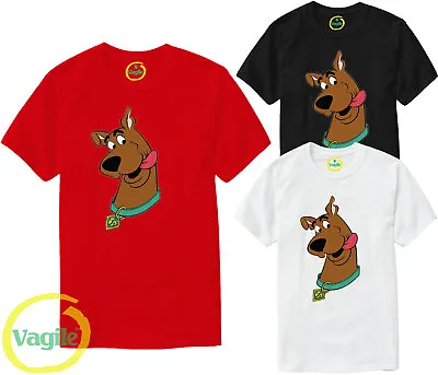 Buy New Kids Men Women Scooby Doo Cartoon Face Retro T-shirt Gift Top All Sizes • 7.99£