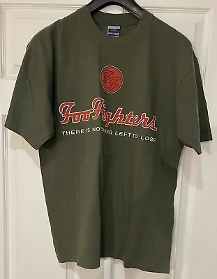 Buy Foo Fighters T Shirt L VINTAGE 1999 TOUR There Is Nothing Left To Lose Nirvana • 64.99£