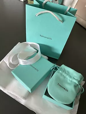 Buy Tiffany And Co Jewellery Pouch Hard Box And Bag  • 15£