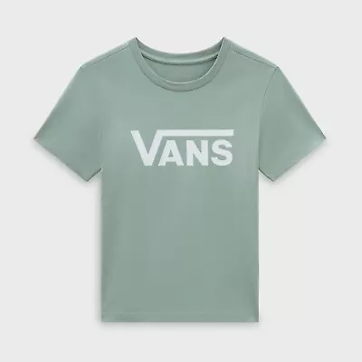 Buy VANS - Womens Flying V Crew T-Shirt - Iceberg Green - Short Sleeve Summer Top • 24£
