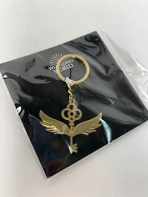Buy Harry Potter Wizarding World Winged Key Pendant With Chain Official Merch New!! • 12.52£