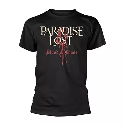 Buy PARADISE LOST - BLOOD AND CHAOS BLACK T-Shirt X-Large • 16.56£