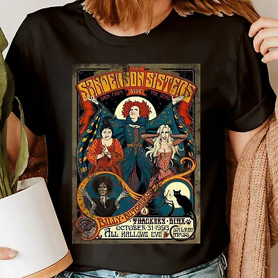 Buy Halloween T-Shirt Sanderson Sisters Hocus Pocus Spooky Womens T Shirts Top #UJG5 • 9.99£