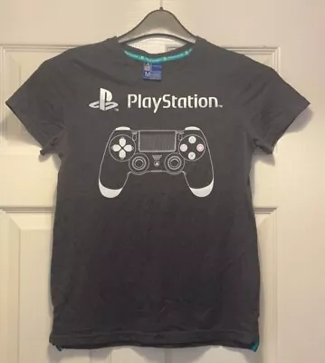 Buy Childrens T Shirt Size 12 Years Kids Genuine Merch Playstation UK Tu Black White • 9.99£