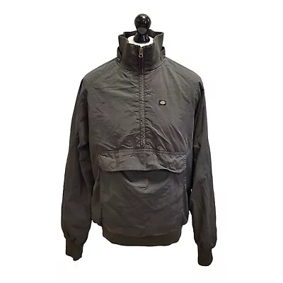 Buy Dickies Green 1/4 Zip Pullover Jacket Uk Men's L Eu 54 PP842 • 12.50£