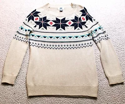Buy Old Navy Christmas Sweater Women's LARGE Multicolor Long Sleeve • 9.60£